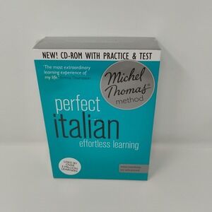 Perfect Italian Michel Thomas Method Intermediate - Advanced CD Audio Sealed Box